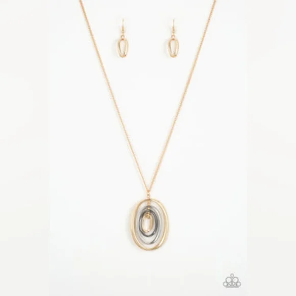 Classic Convergence Gold Necklace - Picture 2 of 3